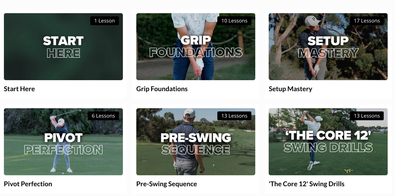 Preview of The Complete Golf Improvement System